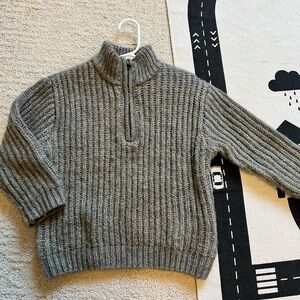 Zara Boys Chunky Knit Sweater - Size 3-4 Years (104 cm)